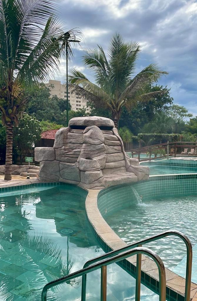 Condominio Thermas Do Bosque - Apto 204 กัลดัสโนวัส ภายนอก รูปภาพ