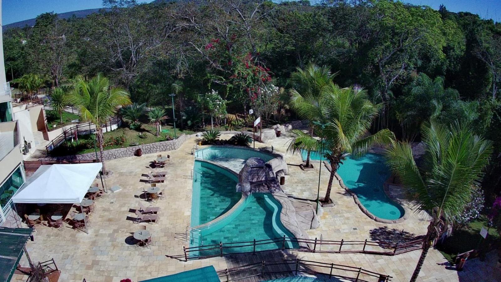 Condominio Thermas Do Bosque - Apto 204 กัลดัสโนวัส ภายนอก รูปภาพ